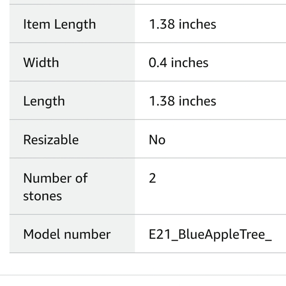 NWOT Heart Shaped Cyrstal Earrings - Picture 7 of 7